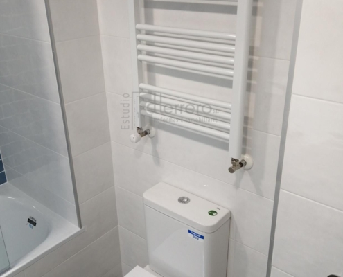 Radiador toallero para baño