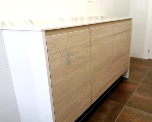 mostrador con ecimera calacatta de silestone